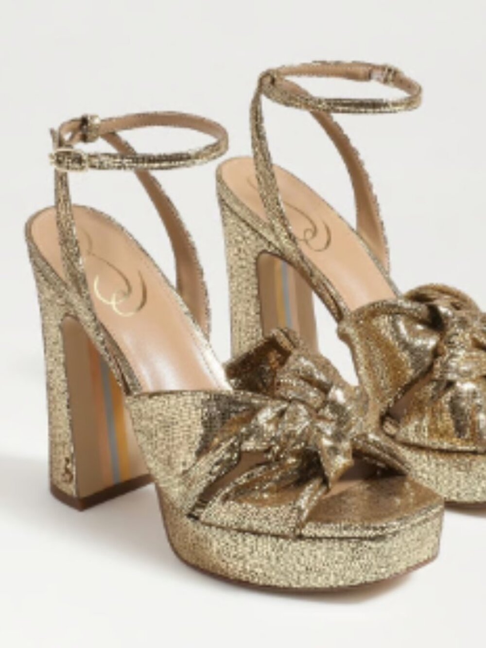 Sam Edleman Kristen Gold Diso Lea Heels NIB Sz 9.5